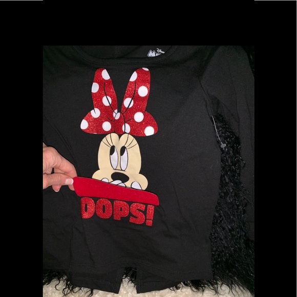 Disney Minnie Mouse peekaboo top size 4 NWOT - Picture 4 of 4